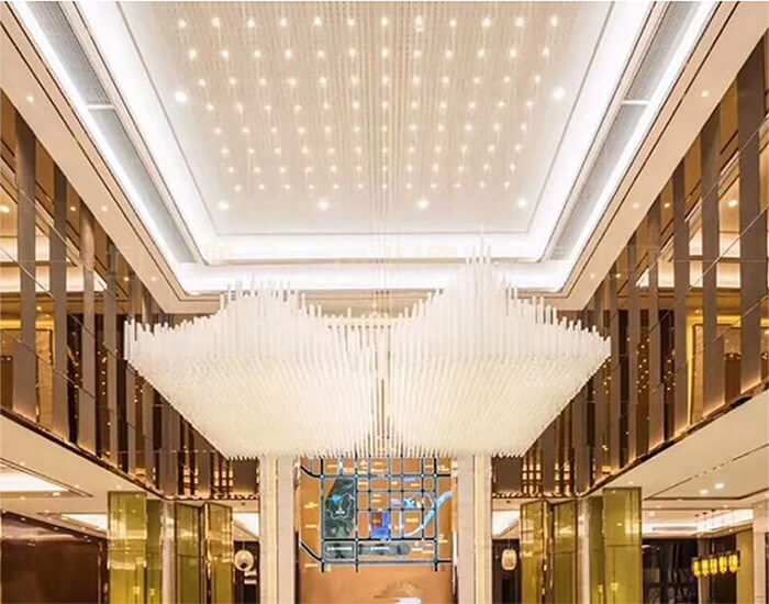 酒店多層吊燈非標(biāo)定制，廠家直供