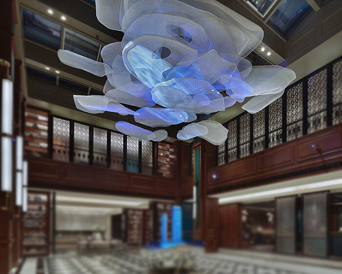 酒店大型吊燈價(jià)格，源頭廠家直供