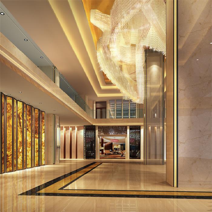 酒店水晶燈具_(dá)非標(biāo)大型水晶燈什么價格【孫氏照明】